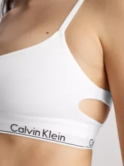 Calvin Klein Brassière - CK Deconstructed -Pas Cher Calvin Klein Magasin 000QF7199E 100 alternate3