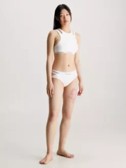 Calvin Klein Culotte - CK Deconstructed -Pas Cher Calvin Klein Magasin 000QF7201E 100 alternate4