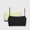 Calvin Klein Lot De 2 Brassières - CK96 2 Calvin Klein Lot De 2 Brassières - CK96 -Pas Cher Calvin Klein Magasin 000QF7215E BP5 main
