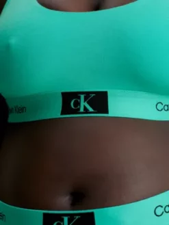 Calvin Klein Brassière Ficelle - CK96 17 Calvin Klein Brassière Ficelle - CK96 -Pas Cher Calvin Klein Magasin 000QF7216E AD6 alternate6