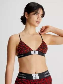 Calvin Klein Soutien-gorge Triangle - CK96 12 Calvin Klein Soutien-gorge Triangle - CK96 -Pas Cher Calvin Klein Magasin 000QF7217E ACJ alternate1