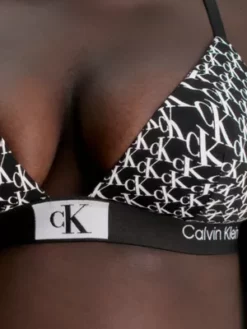 Calvin Klein Soutien-gorge Triangle - CK96 17 Calvin Klein Soutien-gorge Triangle - CK96 -Pas Cher Calvin Klein Magasin 000QF7217E ACR alternate6