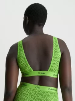 Calvin Klein Brassière En Dentelle - CK96 -Pas Cher Calvin Klein Magasin 000QF7233E AD1 alternate4