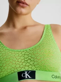 Calvin Klein Brassière En Dentelle - CK96 -Pas Cher Calvin Klein Magasin 000QF7233E AD1 alternate5