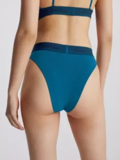 Calvin Klein Culotte Brésilienne Taille Haute - CK96 14 Calvin Klein Culotte Brésilienne Taille Haute - CK96 -Pas Cher Calvin Klein Magasin 000QF7269E 9NE alternate3