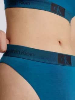 Calvin Klein Culotte Brésilienne Taille Haute - CK96 16 Calvin Klein Culotte Brésilienne Taille Haute - CK96 -Pas Cher Calvin Klein Magasin 000QF7269E 9NE alternate5