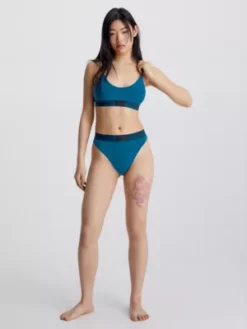 Calvin Klein Culotte Brésilienne Taille Haute - CK96 18 Calvin Klein Culotte Brésilienne Taille Haute - CK96 -Pas Cher Calvin Klein Magasin 000QF7269E 9NE alternate7