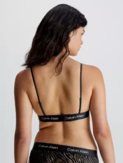Calvin Klein Soutien-gorge Triangle En Dentelle - CK96 -Pas Cher Calvin Klein Magasin 000QF7377E UB1 alternate2