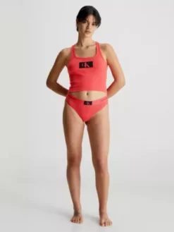 Calvin Klein Pyjama En Coton Côtelé - CK96 12 Calvin Klein Pyjama En Coton Côtelé - CK96 -Pas Cher Calvin Klein Magasin 000QS6950E 97A alternate4