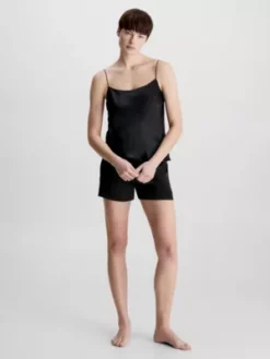 Calvin Klein Caraco En Soie -Pas Cher Calvin Klein Magasin 000QS6981E UB1 alternate4