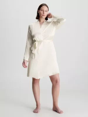 Calvin Klein Peignoir En Soie 4 Calvin Klein Peignoir En Soie – Image 2