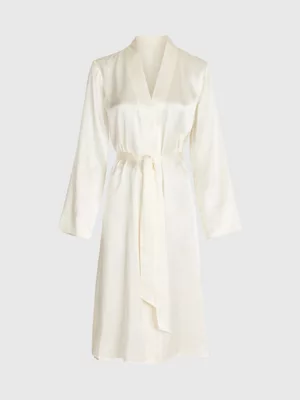 Calvin Klein Peignoir En Soie 8 Calvin Klein Peignoir En Soie – Image 6
