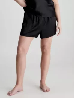 Calvin Klein Short De Pyjama En Soie -Pas Cher Calvin Klein Magasin 000QS6985E UB1 alternate1