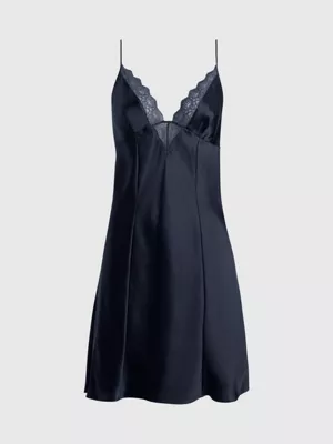 Calvin Klein Chemise De Nuit En Dentelle Et En Soie 8 Calvin Klein Chemise De Nuit En Dentelle Et En Soie – Image 6