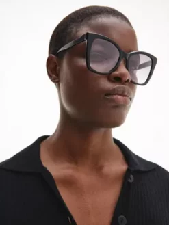 Calvin Klein Lunettes De Soleil Papillon CK22530S -Pas Cher Calvin Klein Magasin 00CK22530S 001 alternate3