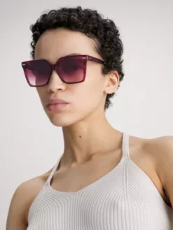 Calvin Klein Lunettes De Soleil Carrées CK22534S -Pas Cher Calvin Klein Magasin 00CK22534S 605 alternate3