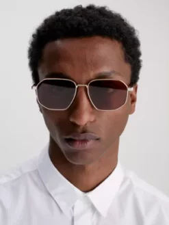 Calvin Klein Lunettes De Soleil Rectangulaires CK23102S -Pas Cher Calvin Klein Magasin 00CK23102S 717 alternate2