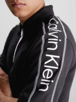 Calvin Klein Polo Zippé 11 Calvin Klein Polo Zippé -Pas Cher Calvin Klein Magasin 00GMF3K140 BAE alternate3