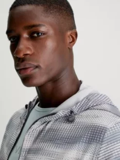 Calvin Klein Coupe-vent Imprimé à Capuche -Pas Cher Calvin Klein Magasin 00GMF3O513 13M alternate3