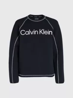 Calvin Klein Sweat-shirt Avec Logo Spacer -Pas Cher Calvin Klein Magasin 00GMF3W317 BAE alternate5