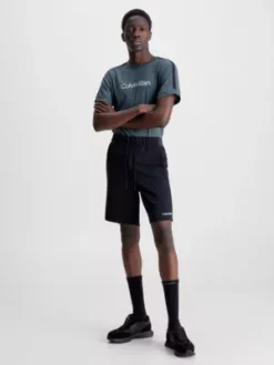 Calvin Klein T-shirt De Sport Doux -Pas Cher Calvin Klein Magasin 00GMS3K104 LLZ alternate3