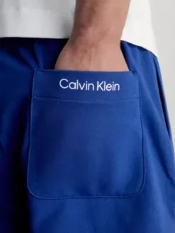 Calvin Klein Short De Sport En Tissu éponge De Coton -Pas Cher Calvin Klein Magasin 00GMS3S809 6FZ alternate3