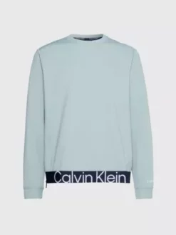 Calvin Klein Sweat-shirt En Sergé Texturé -Pas Cher Calvin Klein Magasin 00GMS3W300 LFW alternate4