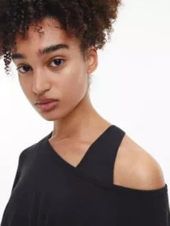 Calvin Klein Haut De Sport Avec Dos Bénitier -Pas Cher Calvin Klein Magasin 00GWF2W308 BAE alternate3