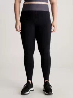 Calvin Klein Legging De Sport Façon Fuseau -Pas Cher Calvin Klein Magasin 00GWF3L620 BAE alternate1