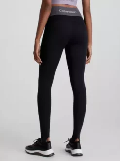 Calvin Klein Legging De Sport Façon Fuseau -Pas Cher Calvin Klein Magasin 00GWF3L620 BAE alternate2