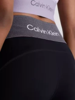 Calvin Klein Legging De Sport Façon Fuseau -Pas Cher Calvin Klein Magasin 00GWF3L620 BAE alternate3