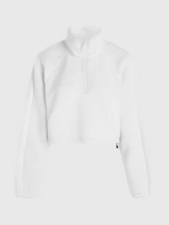 Calvin Klein Sweat-shirt à Capuche Hybride En Teddy -Pas Cher Calvin Klein Magasin 00GWF3W327 DE0 alternate4