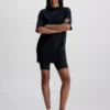 Calvin Klein Robe T-shirt Surdimensionnée -Pas Cher Calvin Klein Magasin 00GWS3D902 BAE main