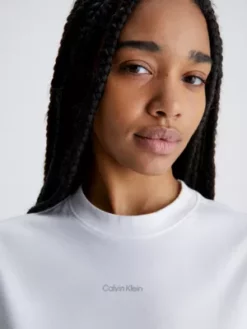 Calvin Klein Robe T-shirt Surdimensionnée 11 Calvin Klein Robe T-shirt Surdimensionnée -Pas Cher Calvin Klein Magasin 00GWS3D902 YAF alternate3