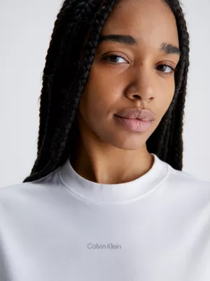 Calvin Klein Robe T-shirt Surdimensionnée 6 Calvin Klein Robe T-shirt Surdimensionnée – Image 4