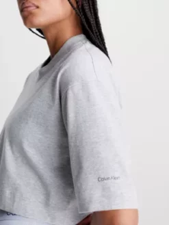 Calvin Klein T-shirt De Sport Court -Pas Cher Calvin Klein Magasin 00GWS3K121 P7X alternate3