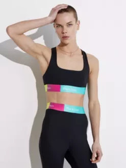 Calvin Klein Brassière De Sport Impacts Modérés - Pride -Pas Cher Calvin Klein Magasin 00GWS3K129 BAE alternate1