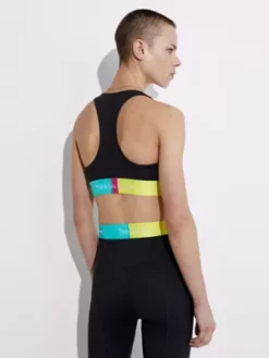 Calvin Klein Brassière De Sport Impacts Modérés - Pride -Pas Cher Calvin Klein Magasin 00GWS3K129 BAE alternate2