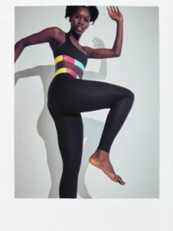 Calvin Klein Legging De Sport 7/8 - Pride -Pas Cher Calvin Klein Magasin 00GWS3L610 BAE alternate4