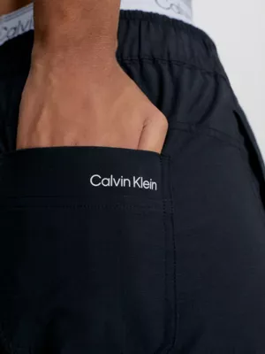 Calvin Klein Pantalon Déperlant à Jambes Larges 6 Calvin Klein Pantalon Déperlant à Jambes Larges – Image 4