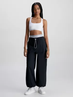 Calvin Klein Pantalon Déperlant à Jambes Larges 7 Calvin Klein Pantalon Déperlant à Jambes Larges – Image 5