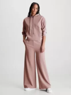 Calvin Klein Sweat à Capuche En Sergé Texturé 12 Calvin Klein Sweat à Capuche En Sergé Texturé -Pas Cher Calvin Klein Magasin 00GWS3W302 8HR alternate4