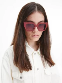 Calvin Klein Lunettes De Soleil Carrées CKJ22638S -Pas Cher Calvin Klein Magasin 0CKJ22638S 671 alternate3