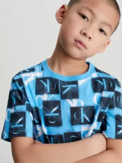 Calvin Klein Ensemble De Pyjama Court - CK Monogram 10 Calvin Klein Ensemble De Pyjama Court - CK Monogram -Pas Cher Calvin Klein Magasin B70B700429 0SS alternate3