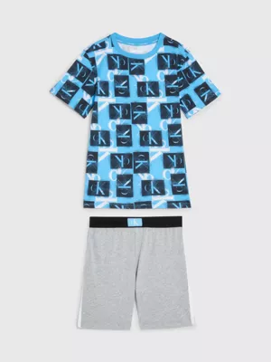 Calvin Klein Ensemble De Pyjama Court - CK Monogram 7 Calvin Klein Ensemble De Pyjama Court - CK Monogram – Image 5