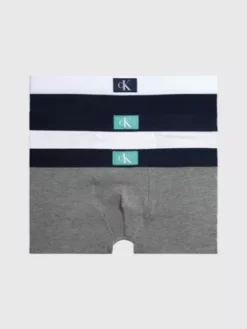 Calvin Klein Lot De 3 Shortys Pour Garçon - CK Monogram