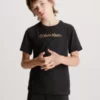 Calvin Klein Lot De 2 T-shirts Pour Garçon - Modern Cotton -Pas Cher Calvin Klein Magasin B70B700458 0R8 main