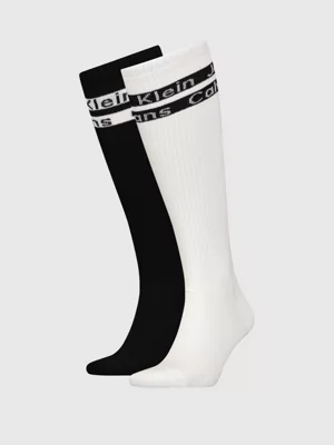Calvin Klein Lot De 2 Paires De Chaussettes Longues 3 Calvin Klein Lot De 2 Paires De Chaussettes Longues
