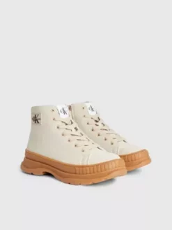 Calvin Klein Bottes En Similicuir De Daim Recyclé Pour Enfant -Pas Cher Calvin Klein Magasin EFCK080399 500 alternate1