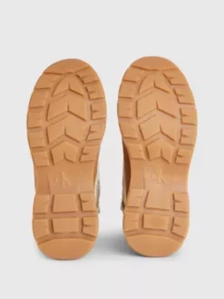 Calvin Klein Bottes En Similicuir De Daim Recyclé Pour Enfant -Pas Cher Calvin Klein Magasin EFCK080399 500 alternate4